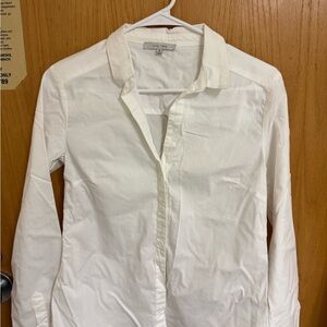 Love Tree Cream Button-Up Blouse